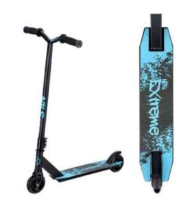 HS138 BLACK-TURQUISE STUNT SCOOTER NILS EXTREME