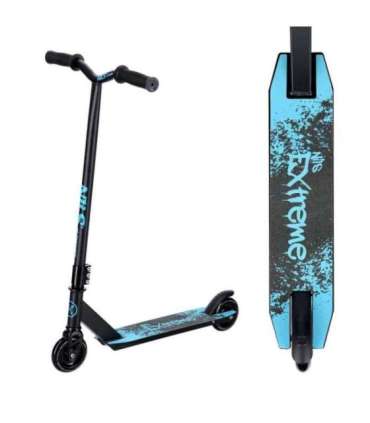 HS138 BLACK-TURQUISE STUNT SCOOTER NILS EXTREME