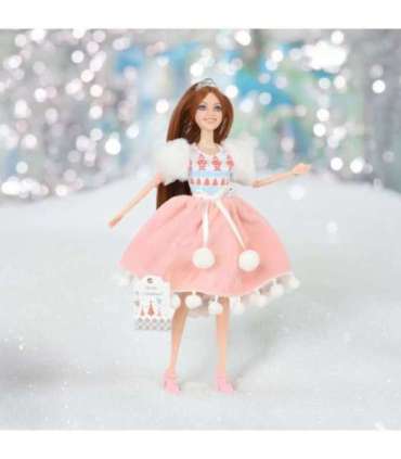 WOOPIE ROYAL Lalka Emi Świąteczna Księżniczka z Misiem