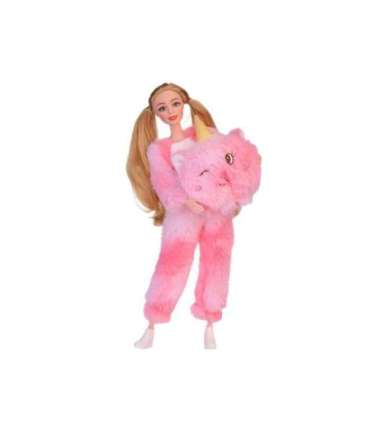 WOOPIE ROYAL Lalka Emi w Różowym Przebraniu Misia
