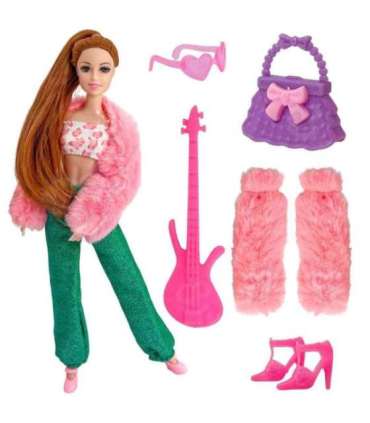 WOOPIE ROYAL Lalka Emi 30 cm - 12 Ukrytych Niespodzianek + Ubranka i Dodatki