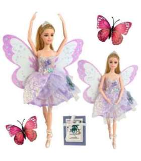 WOOPIE ROYAL Lalka Wróżka EMI – Bajkowa Księżniczka z Motylimi Skrzydłami