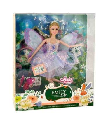 WOOPIE ROYAL Lalka Wróżka EMI – Bajkowa Księżniczka z Motylimi Skrzydłami