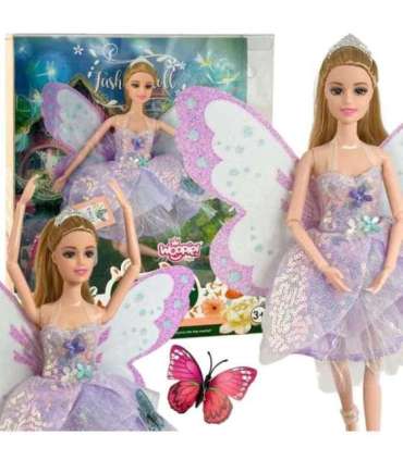 WOOPIE ROYAL Lalka Wróżka EMI – Bajkowa Księżniczka z Motylimi Skrzydłami