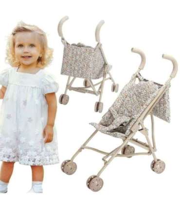 WOOPIE ROYAL Wózek dla Lalek Spacerówka Vintage Flower