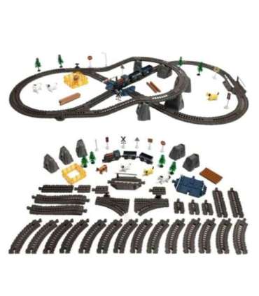 WOOPIE Kolejka Elektryczna Lokomotywa Towarowa Tor XXL 90 el.