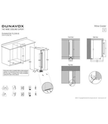 Wine cooler Dunavox