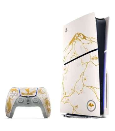 Sony PlayStation 5 Console - Ghost of Yotei Gold Limited Edition Bundle (model group - slim)