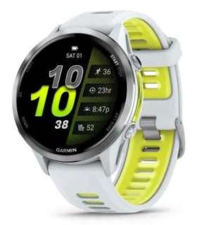 Garmin Forerunner 970 3.56 cm (1.4") AMOLED Digital 454 x 454 pixels Touchscreen White Wi-Fi GPS (satellite)