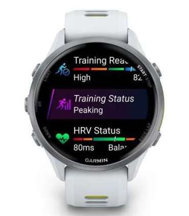 Garmin Forerunner 970 3.56 cm (1.4") AMOLED Digital 454 x 454 pixels Touchscreen White Wi-Fi GPS (satellite)