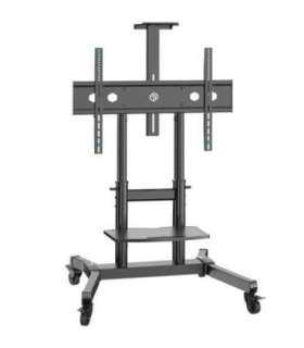 ONKRON TS1891-B Mobile tilting stand for TVs 50‘-90’, max. 100 kg, black