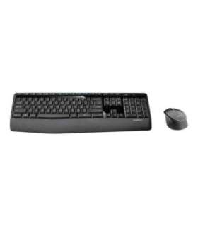 Logitech MK345 Keyboard and Mouse Set Wireless Mouse included Batteries included US Black USB Wireless