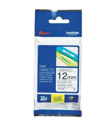 Brother TZE-Schriftbandkassette TZESchriftbandkassette TZe-N231 TZeN231 Weiß Schwarz (TZEN231)