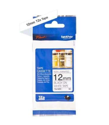Brother TZE-Schriftbandkassette TZESchriftbandkassette TZe-N231 TZeN231 Weiß Schwarz (TZEN231)