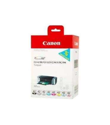Canon Ink CLI-42 CLI42 Multipack Full 8-Inks 8Inks (6384B010)