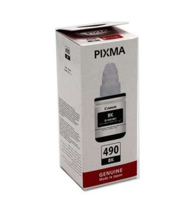 Canon Ink GI-490 GI490 Black Schwarz Nachfülltinte (0663C001)