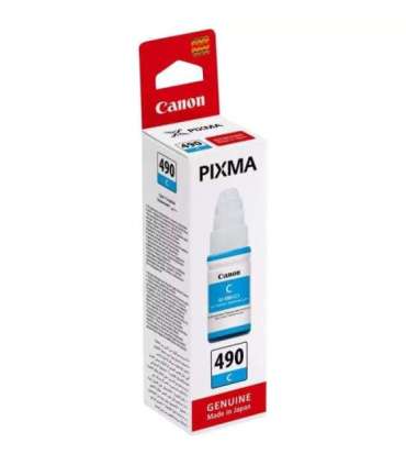 Canon Ink GI-490 GI490 Cyan Nachfülltinte (0664C001)
