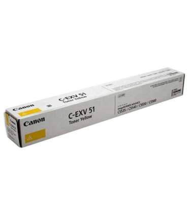 Canon Toner C-EXV CEXV 51 Yellow Gelb (0484C002)