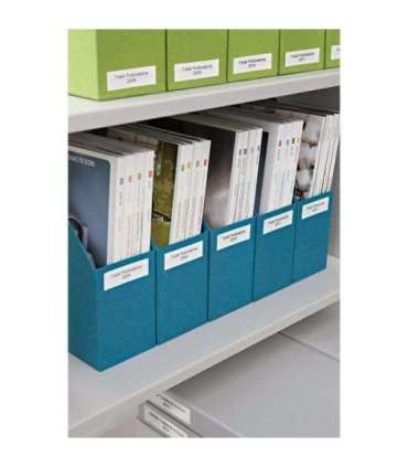 Dymo Label 99019 Black Schwarz White (S0722480)