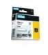 Dymo Rhino Coloured Vinyl Black White (1805430)
