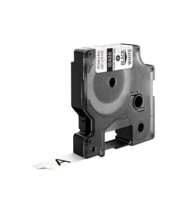 Dymo Schriftband (18488) Black White (S0718100)