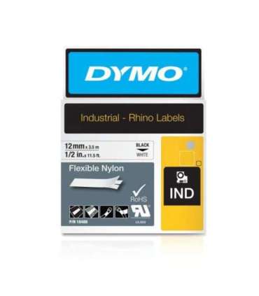 Dymo Schriftband (18488) Black White (S0718100)