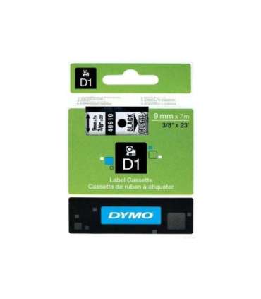 Dymo Schriftband 40910 Clear Black (S0720670)