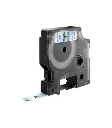 Dymo Schriftband 40910 Clear Black (S0720670)