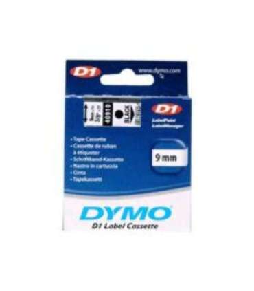 Dymo Schriftband 40910 Clear Black (S0720670)