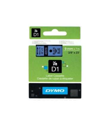 Dymo Schriftband 40916 Black Schwarz Blue (S0720710)