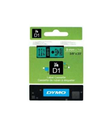 Dymo Schriftband 40919 Green Black Schwarz (S0720740)