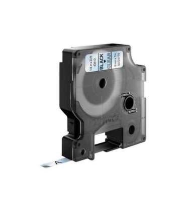 Dymo Schriftband 43610 Clear Black Schwarz (S0720770)