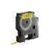 Dymo Schriftband 43618 Black Schwarz Yellow Gelb (S0720790)