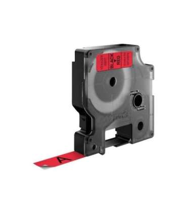 Dymo Schriftband 45017 Red Black (S0720570)