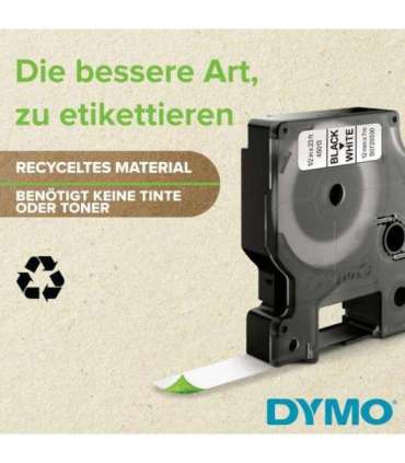 Dymo Schriftband 45017 Red Black (S0720570)