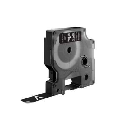 Dymo Schriftband 45021 White Black (S0720610)