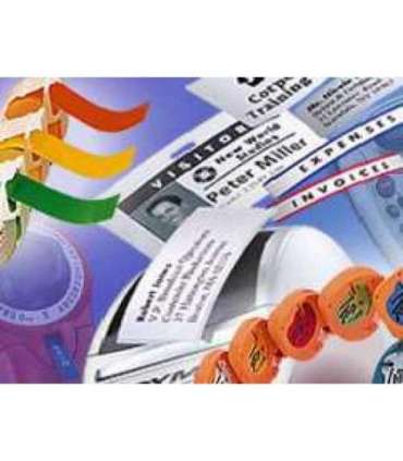 Dymo Schriftband 45800 Black Clear (S0720820)