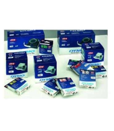 Dymo Schriftband 45807 Red Black (S0720870)