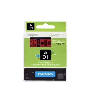 Dymo Schriftband 45807 Red Black (S0720870)