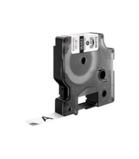 Dymo Schriftband Vinyl (18483) Black White (S0718210)