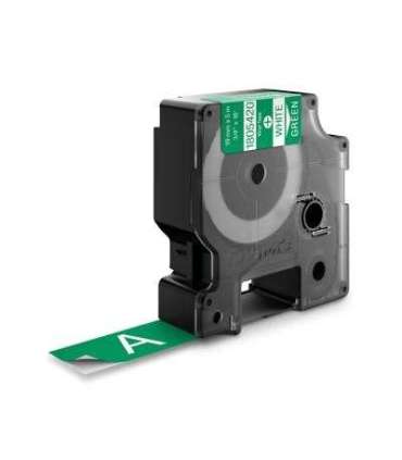 Dymo Schriftband Vinyl White Green (1805420)