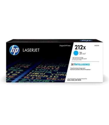 HP 212X Hohe Ergiebigkeit Cyan original LaserJet Tonerpatrone (W2121X)