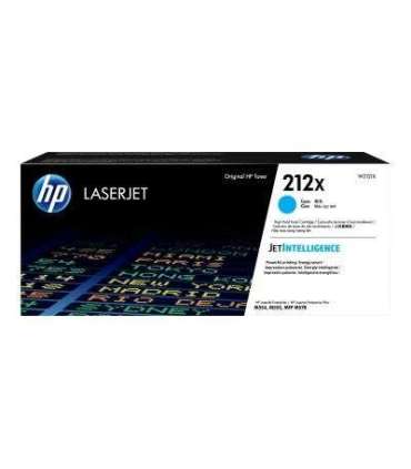 HP 212X Hohe Ergiebigkeit Cyan original LaserJet Tonerpatrone (W2121X)