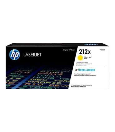HP 212X Hohe Ergiebigkeit Gelb Tonerpatrone (W2122X)
