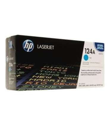 HP Cartridge No 124A HP124A HP 124A Cyan (Q6001A)