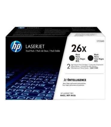 HP Cartridge No 26X HP26X HP 26X Black Schwarz (CF226XD)