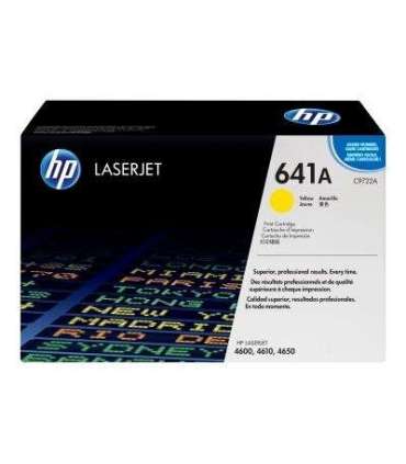 HP Cartridge No 641A HP641A HP 641A Yellow Gelb (C9722A)