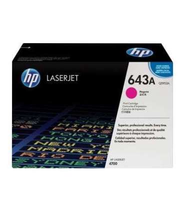HP Cartridge No 643A HP643A HP 643A Magenta (Q5953A)