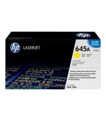 HP Cartridge No 645A HP645A HP 645A Yellow Gelb (C9732A)