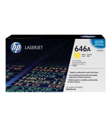 HP Cartridge No 646A HP646A HP 646A Yellow Gelb (CF032A)